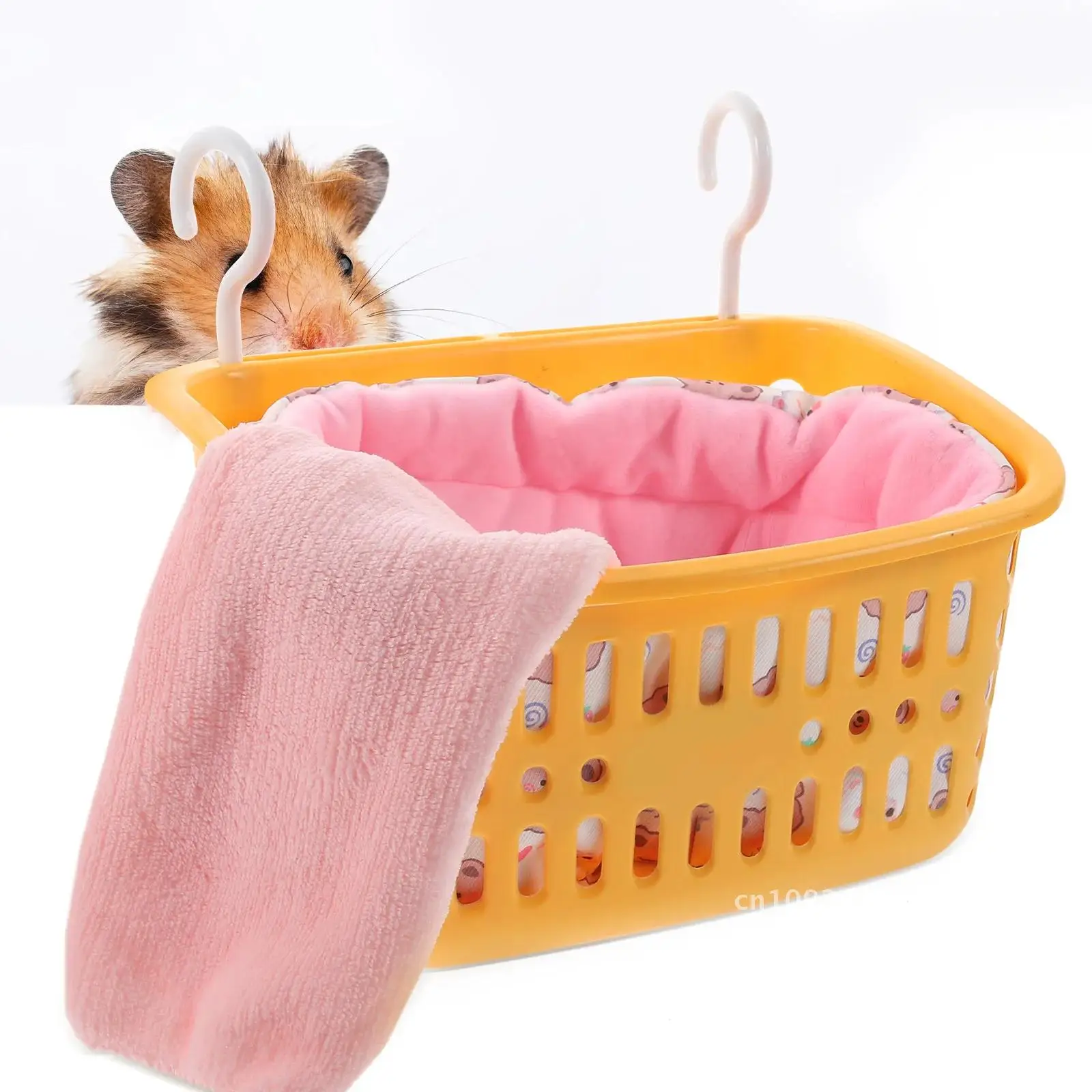 Sugar Glider Hammock Hanging Hamster Bed Cotton Chinchilla Accessory Rat for Bedding Cage