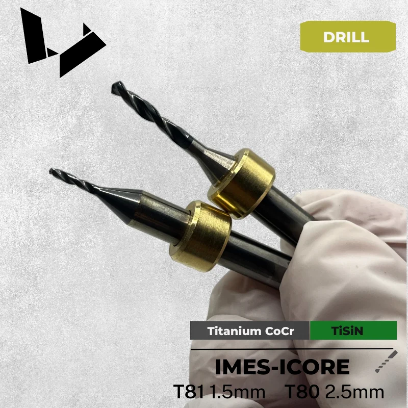 

Ti Cocr сверлильные инструменты 6 мм вал сверла T80 T81 сменный Бур для стоматологических инструментов La ams-icore CORiTEC 350i 350i PRO 350i PRO + 650i