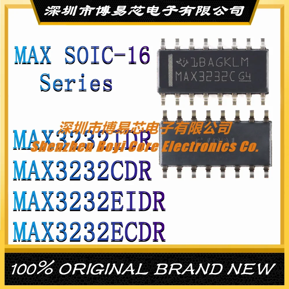 

MAX3232IDR MAX3232CDR MAX3232EIDR MAX3232ECDR SOIC-16 New Original Genuine