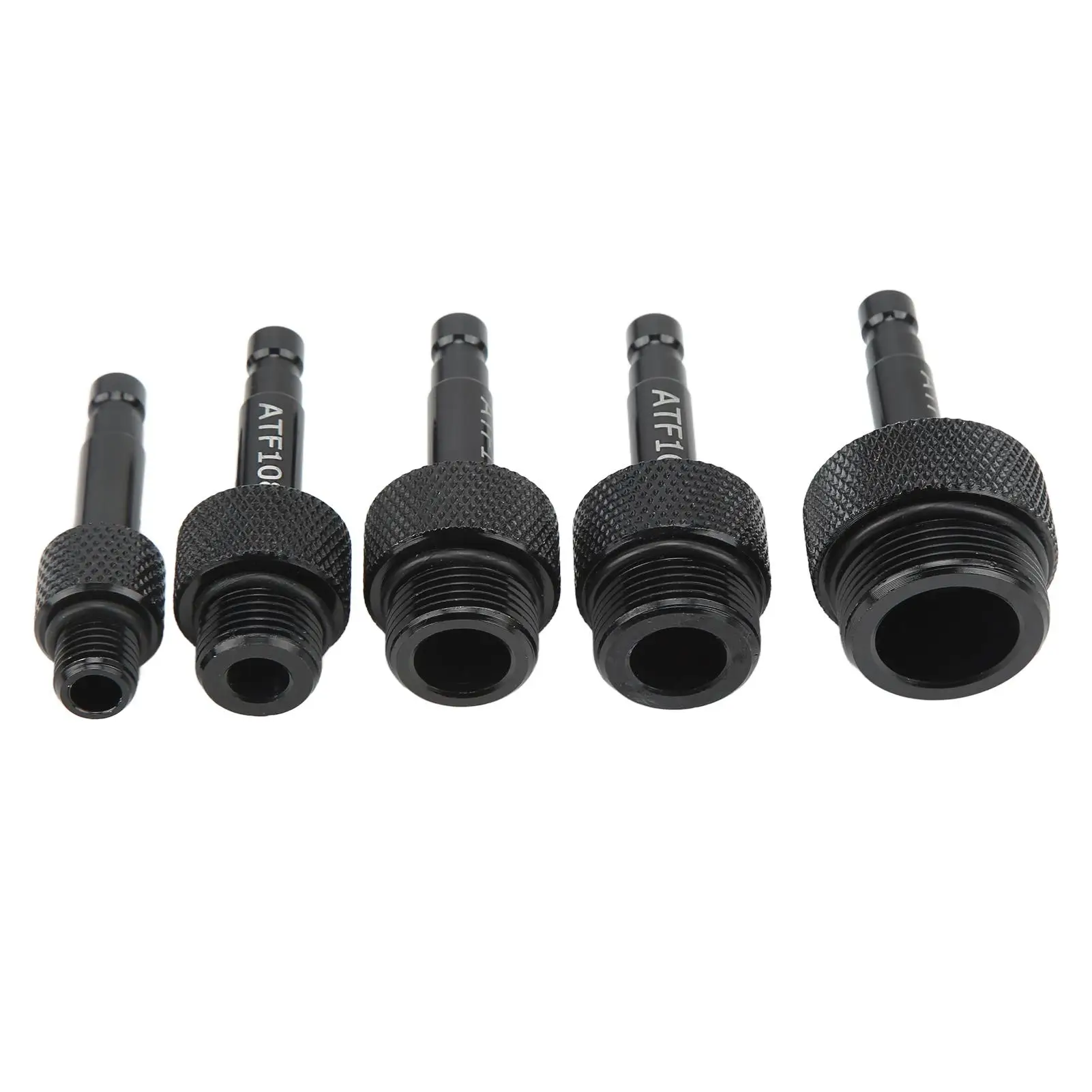 Transmission Fluid Pump Refilling Connector ATF Oil Filling Adaptor Set Heavy Duty Carbon Steel for auto Repair