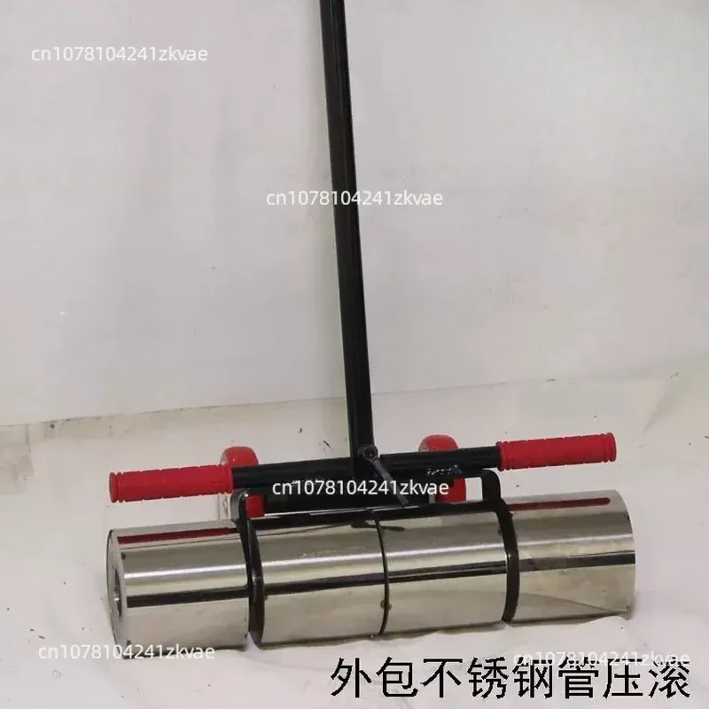 PVC Plastic Floor Laying Tool Stainless Steel Roller Press Roller 50KG Kg Compaction Tool