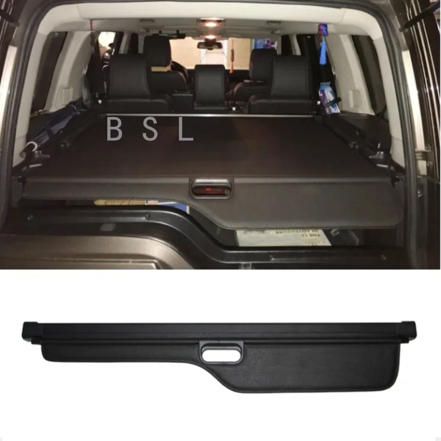 

Car accessories Car Rear Trunk Cargo Cover For Land Rover Discovery 3 4 LR3 LR4 2004-2017 Black Security Shield Shade