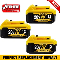 DCB203 Li-ion Battery 18Volt 20V 3.0Ah For Dewalt Max Tools DCB205 DCB206 DCB204 DCB200 DCB182 DCB180 DCB230 DCD DCF DCG Series