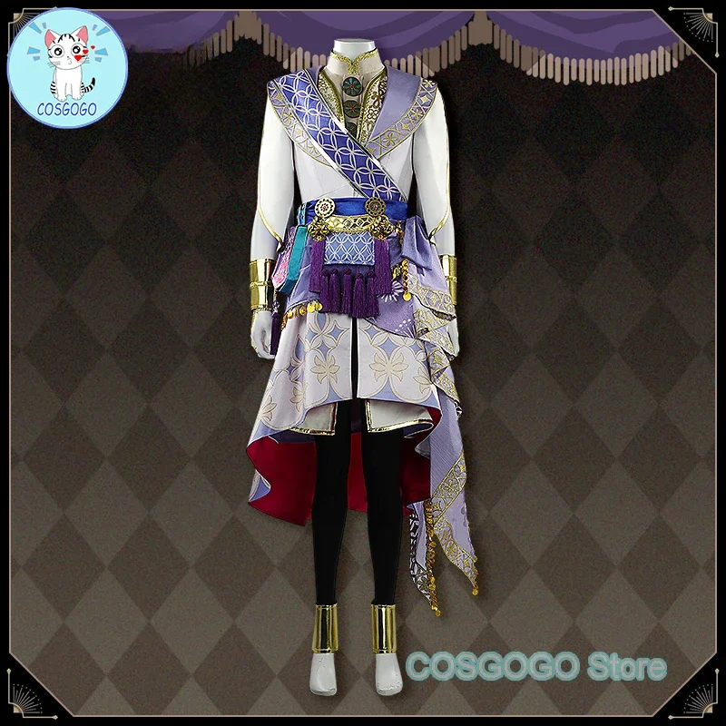 COSGOGO [Customized] Game Twisted-Wonderland Vil Cosplay Costume Halloween Outfits Men New Suit Uniform Women Gorgeous Set