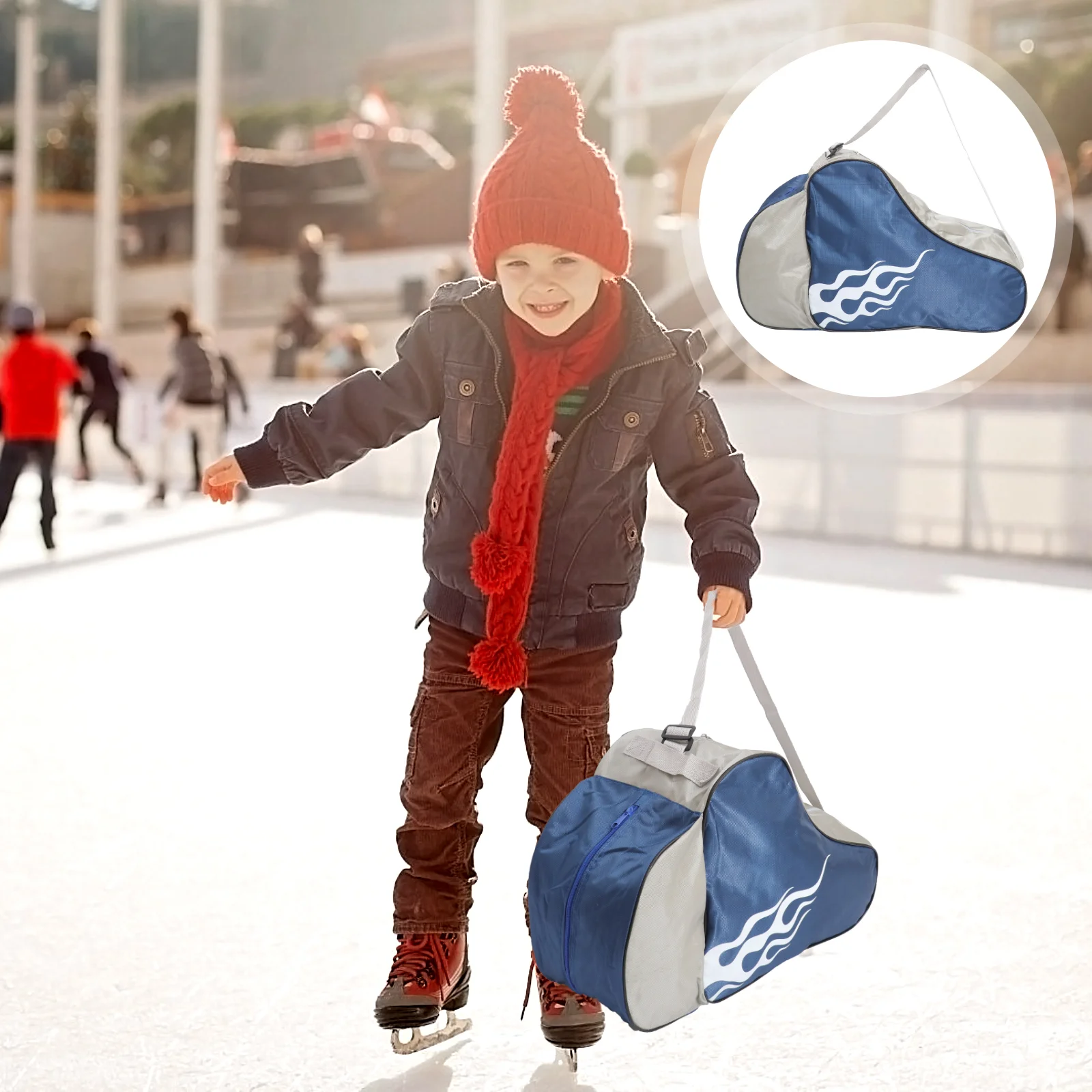 Ice Skates Inline Roller Accessories Rollers Bag for Figure Skating Shoes Kids Handbag Bags Carry