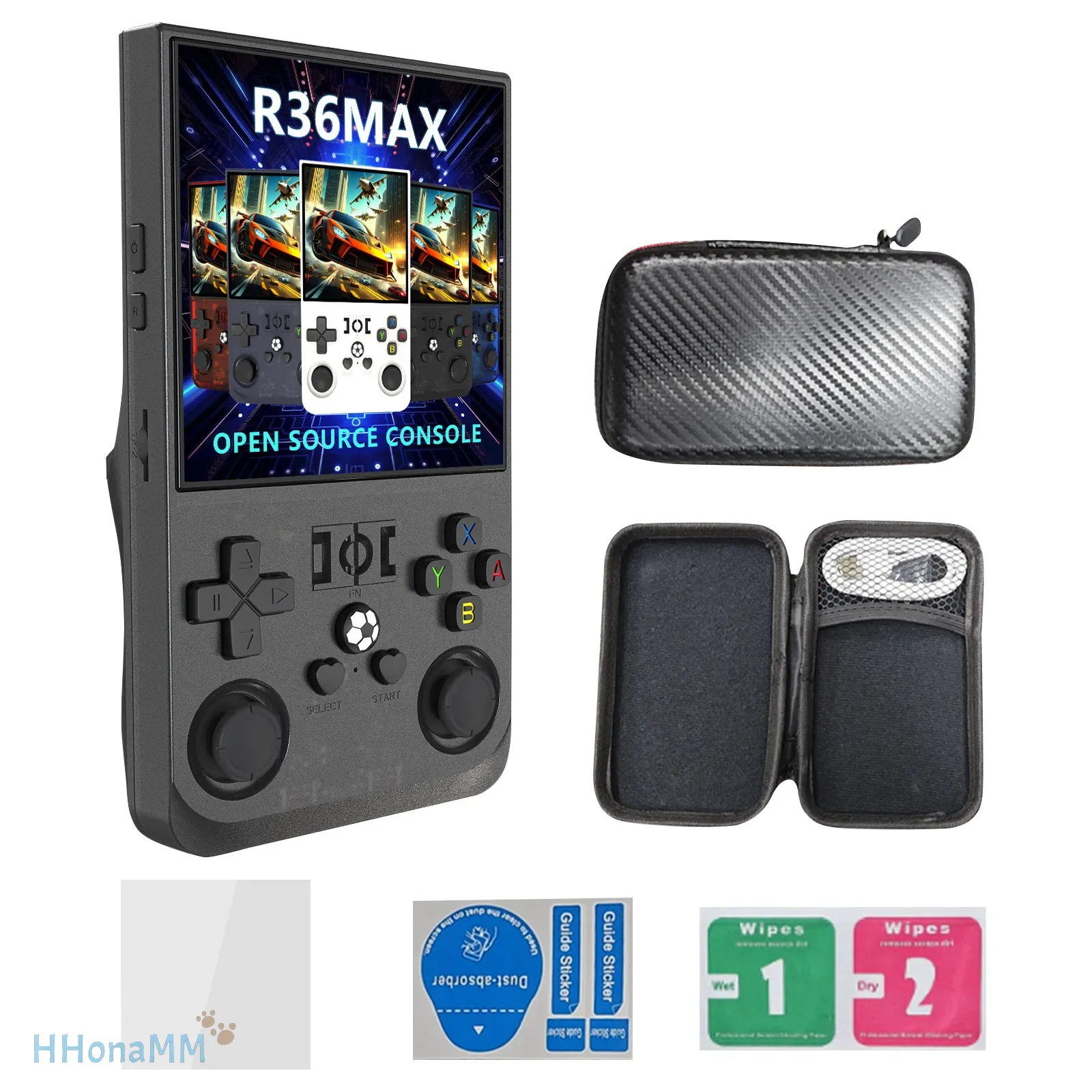 

Retro Handheld Game Console 4.0’’ Linux 64GB Built-in 18000 Games Portable 4000mAh Rechargeable Retro Gaming Gift for Kids