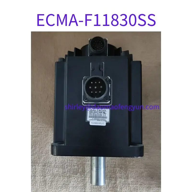 

Used 3KW servo with brake motor ECMA-F11830SS Test OK