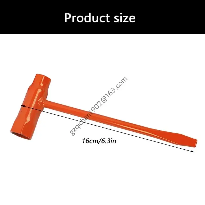 X7AB Эргономичный Т-образный торцевой ключ, инструмент для ограниченного пространства, 13-19 мм, свечи зажигания, грузовик,