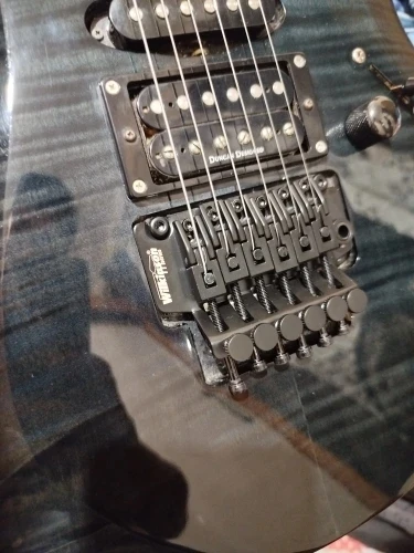 

Электрогитара Wilkinson WODL1 6-струнная с двойной блокирующей тремоло-системой, бридж 42 мм, нут R2, черная