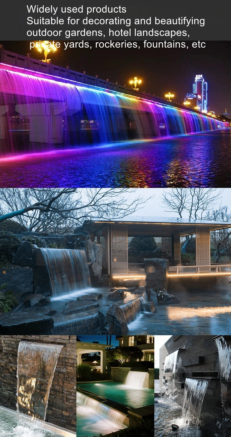 Acrylic waterfall outlet court - Outdoor Lighting No Outlet ulasan dan harga