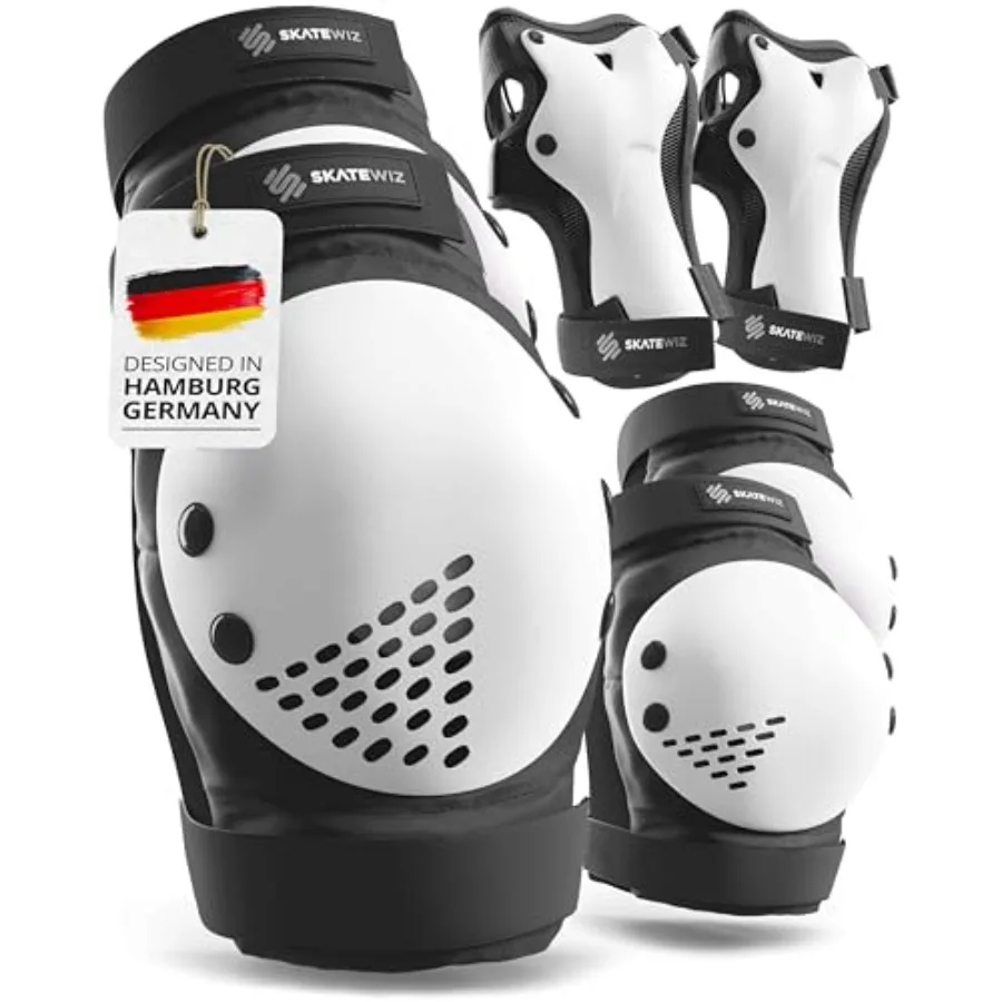 

kateboard Pad Protective Gear et for and Adut mah Roer kate Pad [6pc] with Writ Guard kating Protective Gear Roer Derby