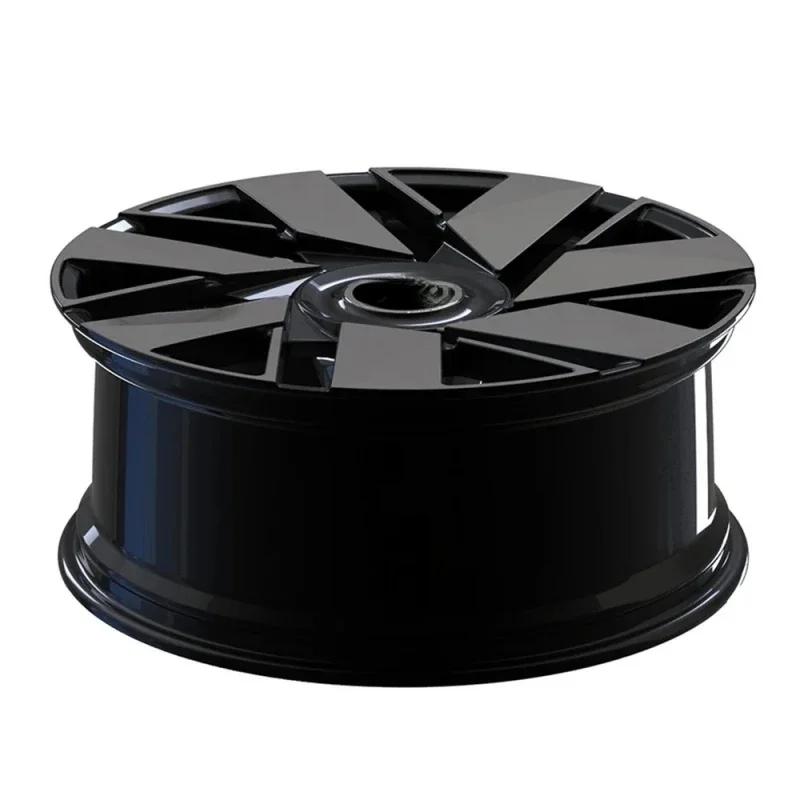 Premium‑Spec Custom Aftermarket Monoblock Black Forged Aluminum Alloy Wheels 23X9.5 Inch 5X112 Passenger Car Rims Car Accessorie