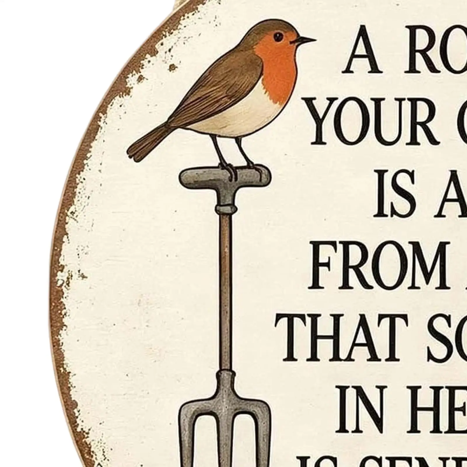Outdoor Signs For Patio Vintage Memorial Weatherproof Ornament Sympathy Outdoor Signs Garden Decor For Porch Fence Park Pathway