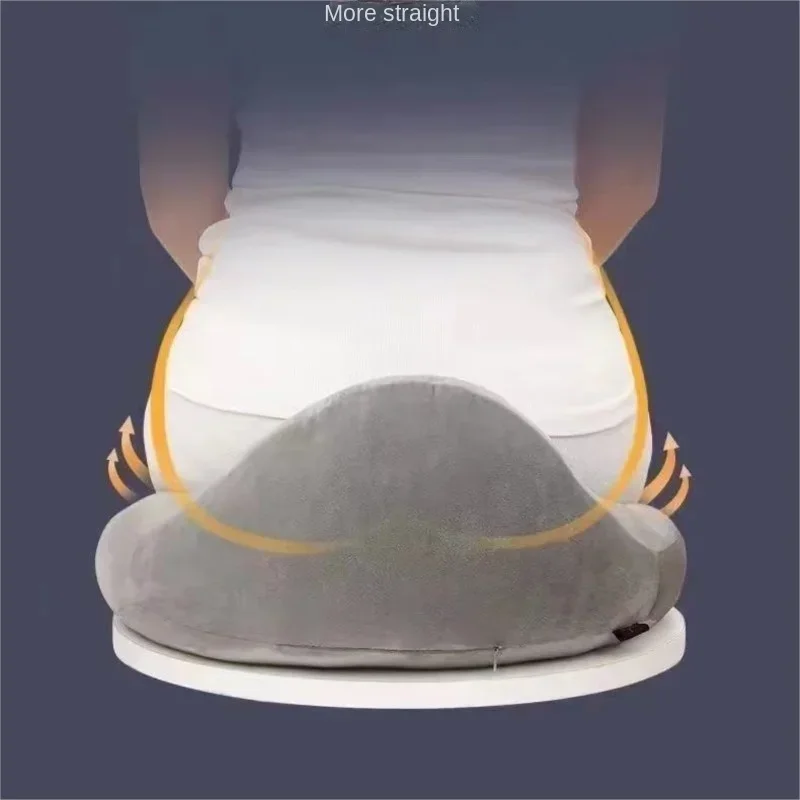 Утолщенная подушка для сиденья с одним отверстием, стул, ягодицы, подставка для кровати, круглый полый ультрамягкий съемный моющийся офис для пожилых людей