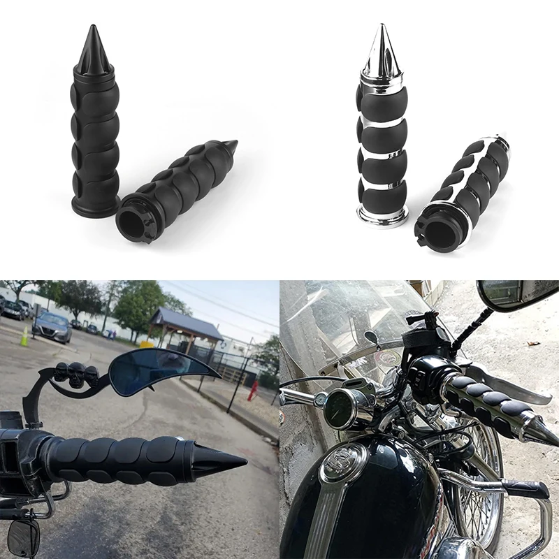 

Motorcycle 1"25mm Universal Hand Grips Aluminum For Harley Sportster 883 1200 XL VRSC Touring Dyna Softail Custom Handle Bar