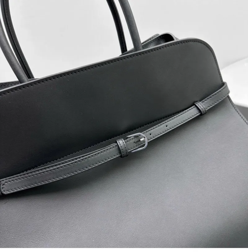 Tote Large Capacity Commuter Bag Cowhide Niche Shoulder Handbag Large Soft