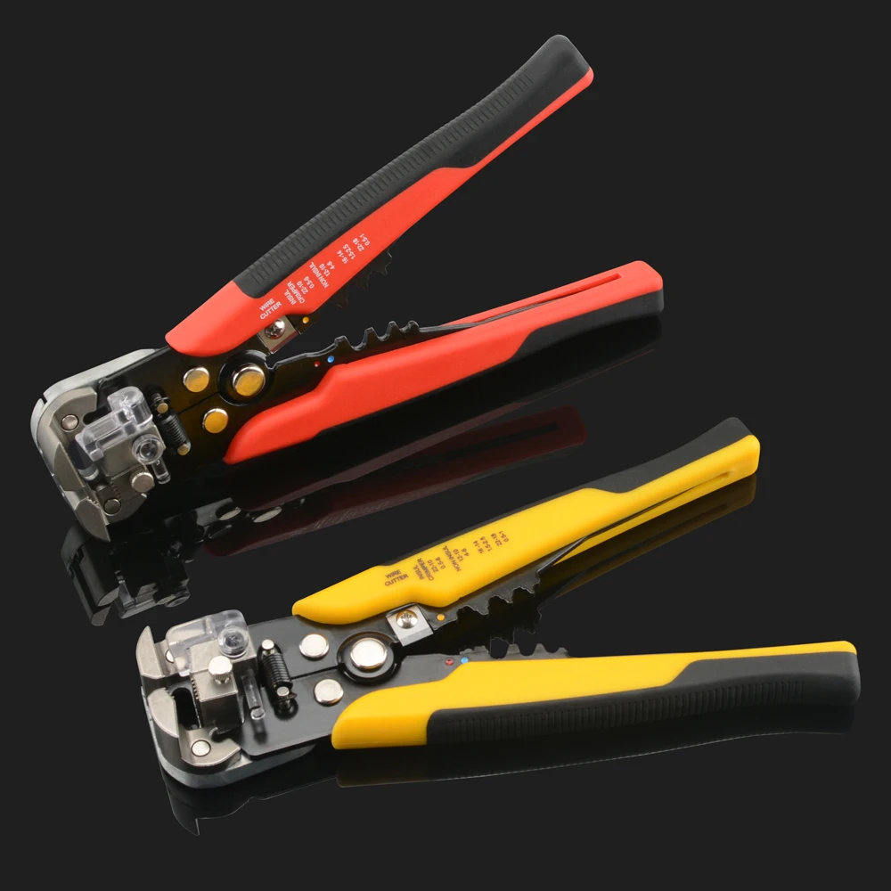 Automatic Cable Wire Stripper Cutter Crimper Electrician Professional Wire Hand Tool Crimping Stripping Cutting Plier