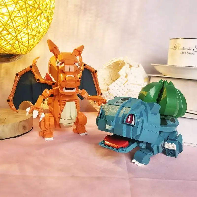 

Pokemon Building Bricks Toys Children Educational DIY Toys For Boys Girls Birthday Holiday Gifts