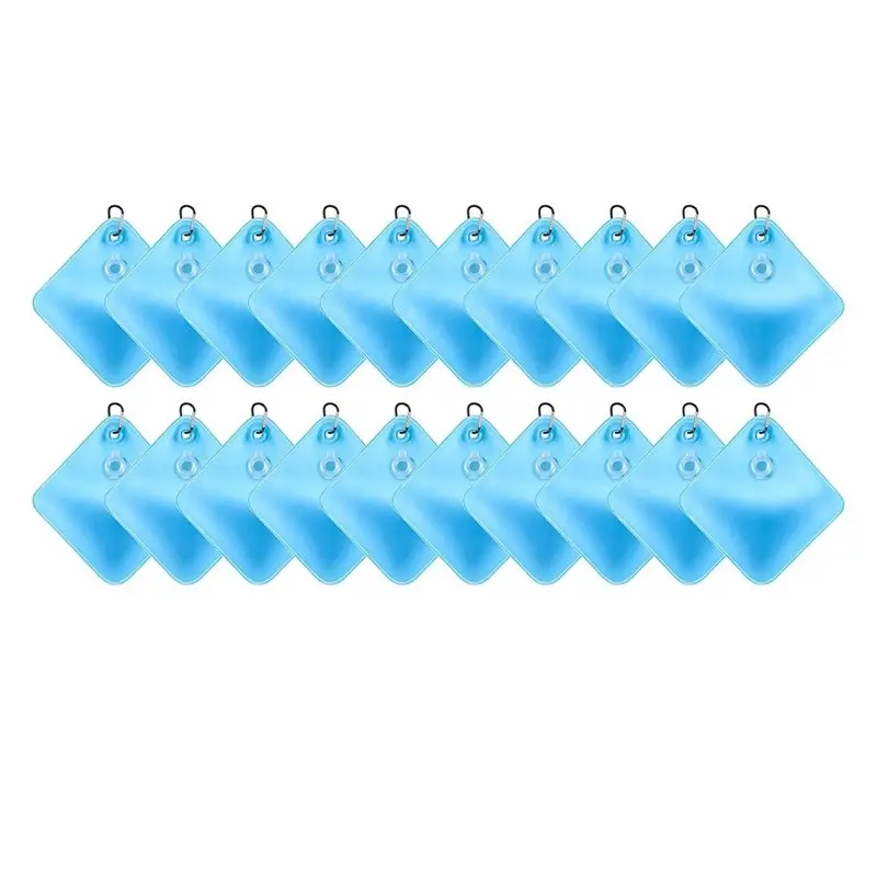

A65G-Hanging Bags With 20 Pack Pool Cover Weights Hooks, Pool Tarp Weights For Above Ground Pools
