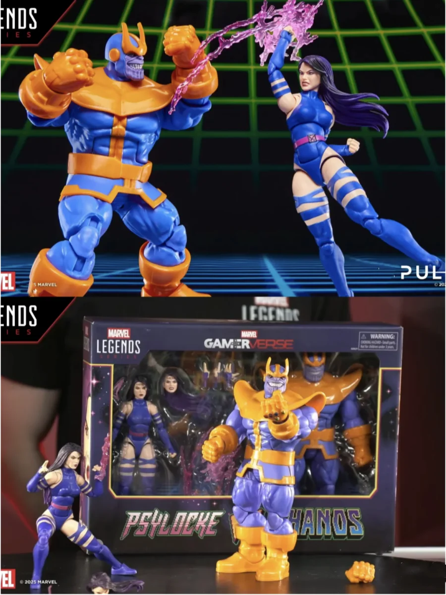 Original Marvel Legends Series Gamerverse Psylocke vs. Thanos 2