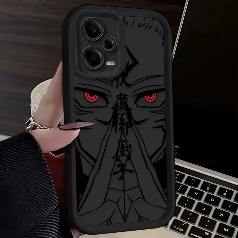Anime Jujutsu Kaisen Phone Case for Xiaomi Redmi Note 13 12 11 Pro Plus 4G 5G 12S 11S 10S 10 9 9S 8 12C 13C A3 Silicone Cover