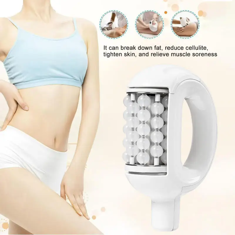 

Portable Electric Anti-Cellulite Roller Massager with 360-Degree Rotation for Lymphatic Drainage and Body Slimming