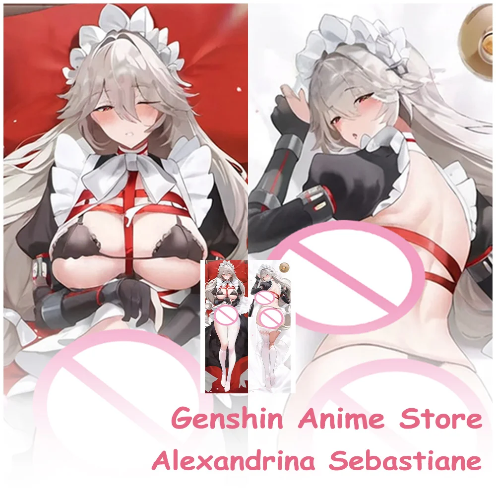 

Dakimakura Anime Alexandrina Sebastiane Body Pillowcase Cosplay Prop Peachskin Double-Sided Printed Otaku Pillow Cushion Covers