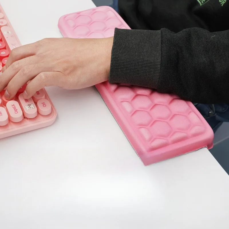 Elbow Support Desk Pad Soft Wrist Rest Keyboard Mouse Mat Multi-Function Office Elbow Cushion Stain Resistant Desktop Mat