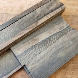1 Piece Black Persimmon Wood Ziricote, Ciricote (Cordia Dodecandra) Mexican Ebony Knife Handle Material Knife Making Materials