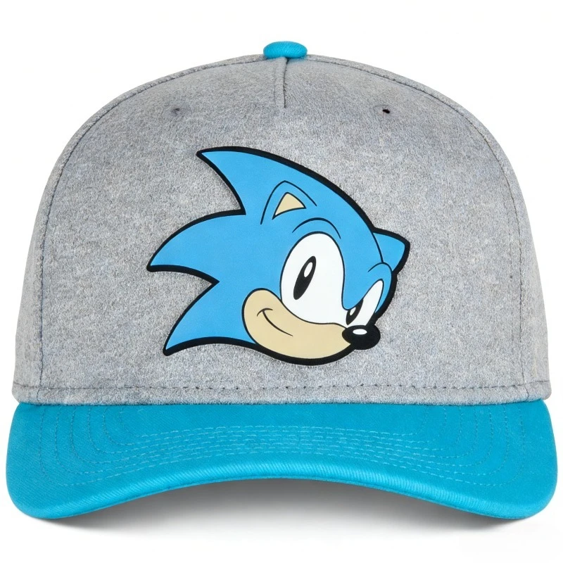 

Cartoon Sonics Youth Hat Gray Canvas Hat Creativity Cute Baseball Cap Boys Birthday Gift