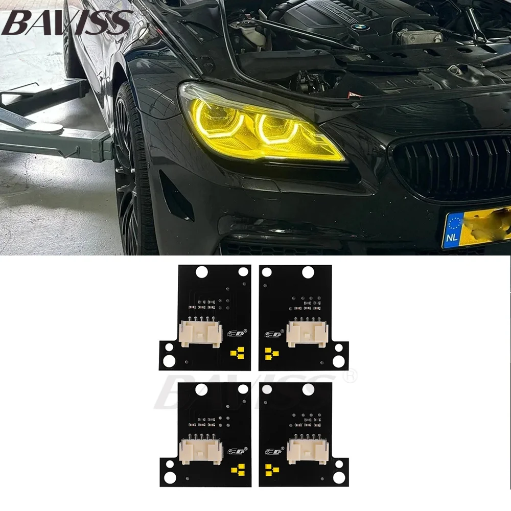 Plug and Play DRL Module For 17-19 BMW F12 F13 F06 Gran Coupe LCI 640d 640i 650i M6 Daytime Running Lights CSL Red Yellow Amber