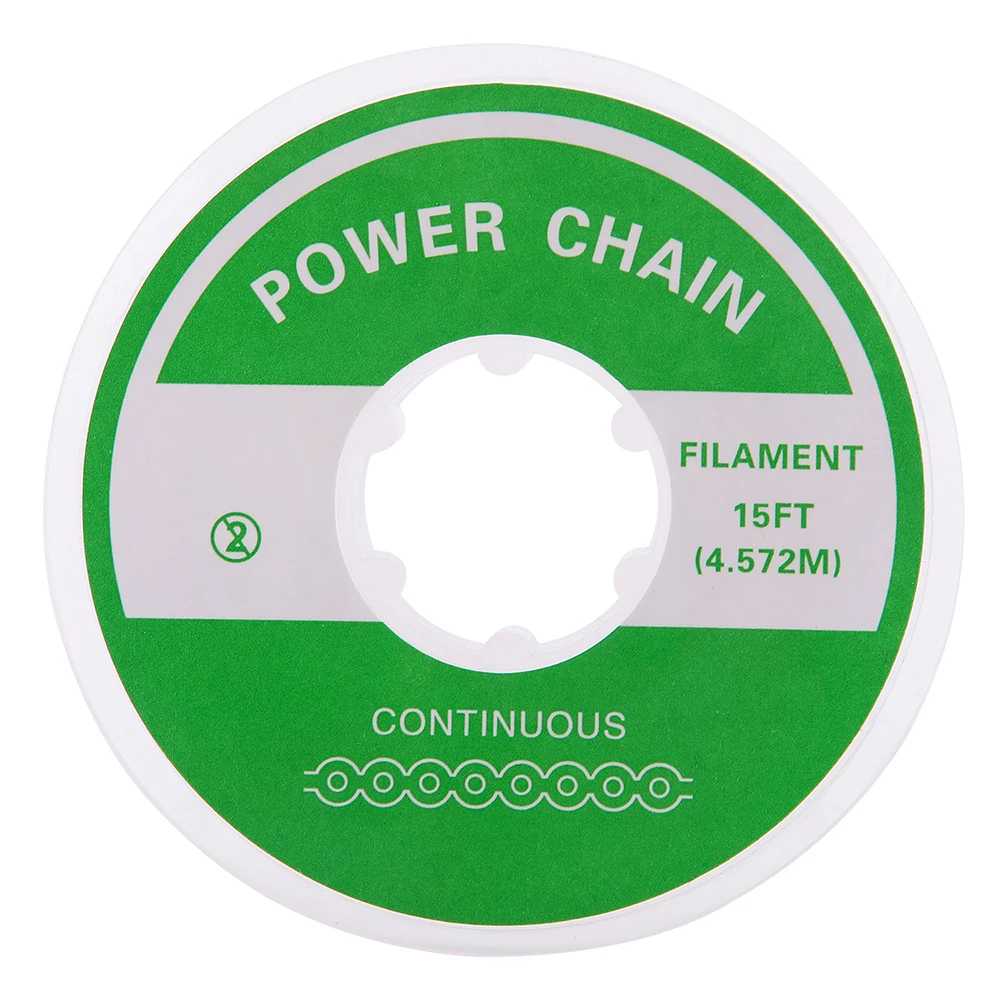 AZDENT Dental Kieferorthopädisches elastisches Ultra-Gummi-Power-Chain-Band, transparente Farbe, Größe lang, kurz, durchgehend, 15 Fuß/Rolle – Detail 10