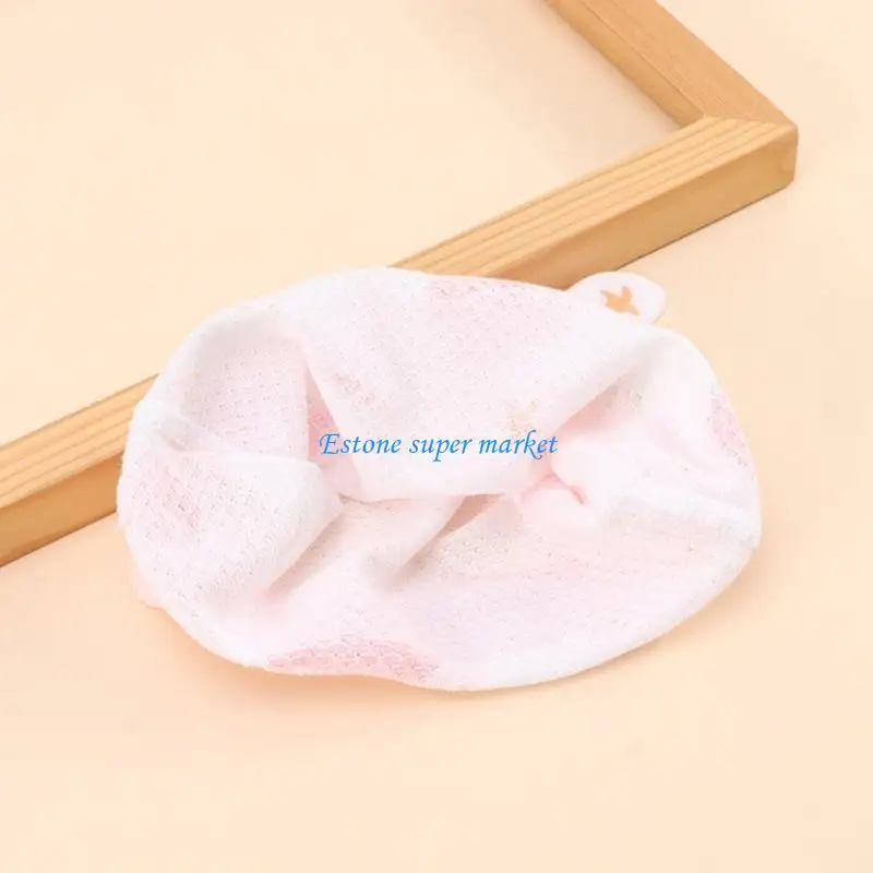 090B Mũ Muslin trẻ sơ sinh Mũi bé Bệnh viện Thin Bệnh viện Mũ Giới tính Trung tính Trẻ sơ sinh Mũ Tuarb