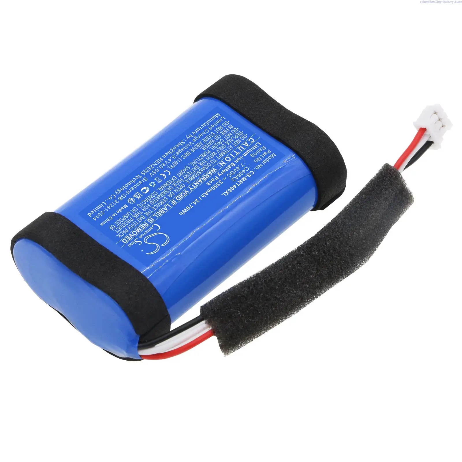 Cameron Sino 2600mAh/3350mAh Speaker Battery C406A2 for Marshall Emberton, 1001908, 1005696 + Tool and Gifts