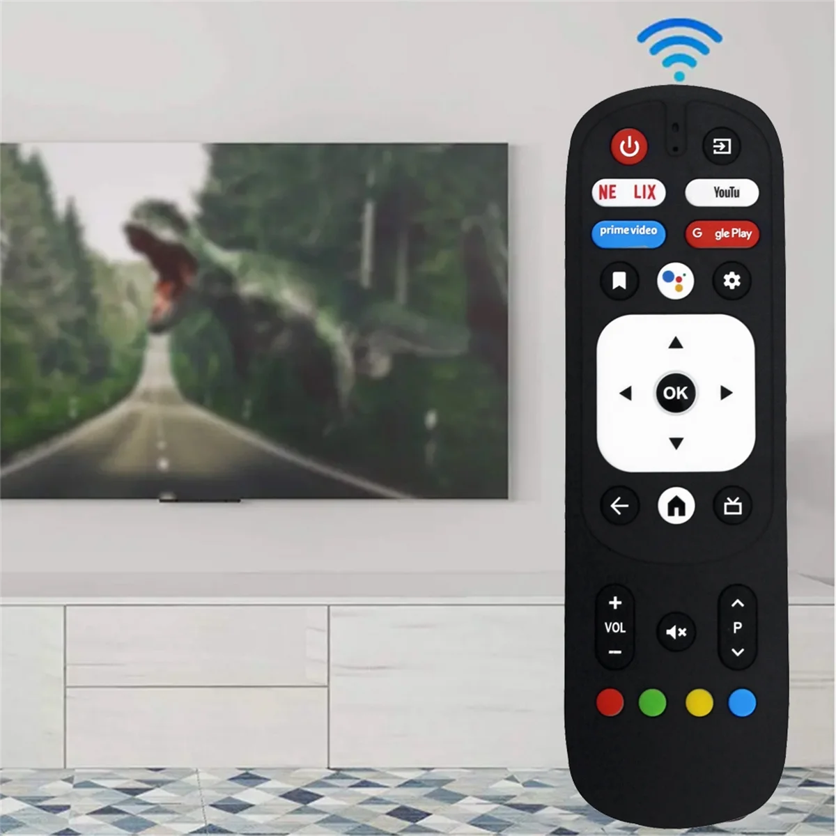 Zastąp RM-C3287 pilota głosowego do RM-C3570 JVC do KENWOOD na Motorola Smart TV