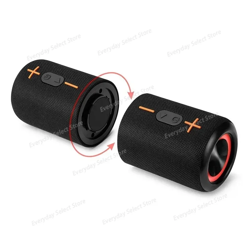Separable Portable Bluetooth Speaker, Wireless LED Color‑Light Outdoor Subwoofer, TF‑Card Supported Desktop Mini Audio speaker