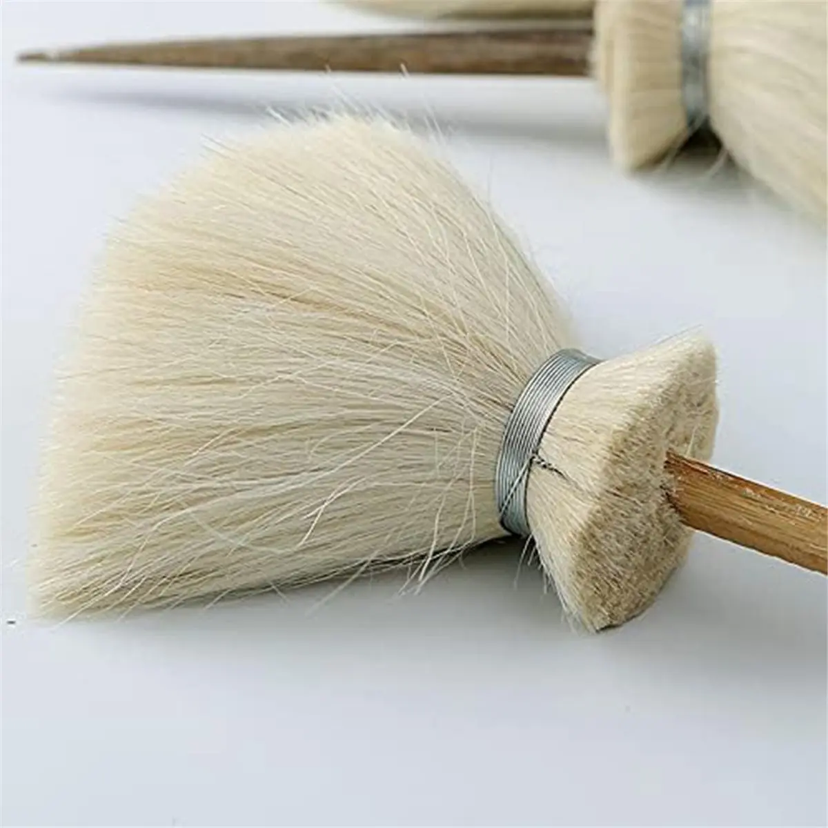 【BAAQ】 8PCS/Set Writing Brush Pottery Tools Painting Painted Hook Pen Sweep Dust Hydration for Ceramic Clay Polymer Tool