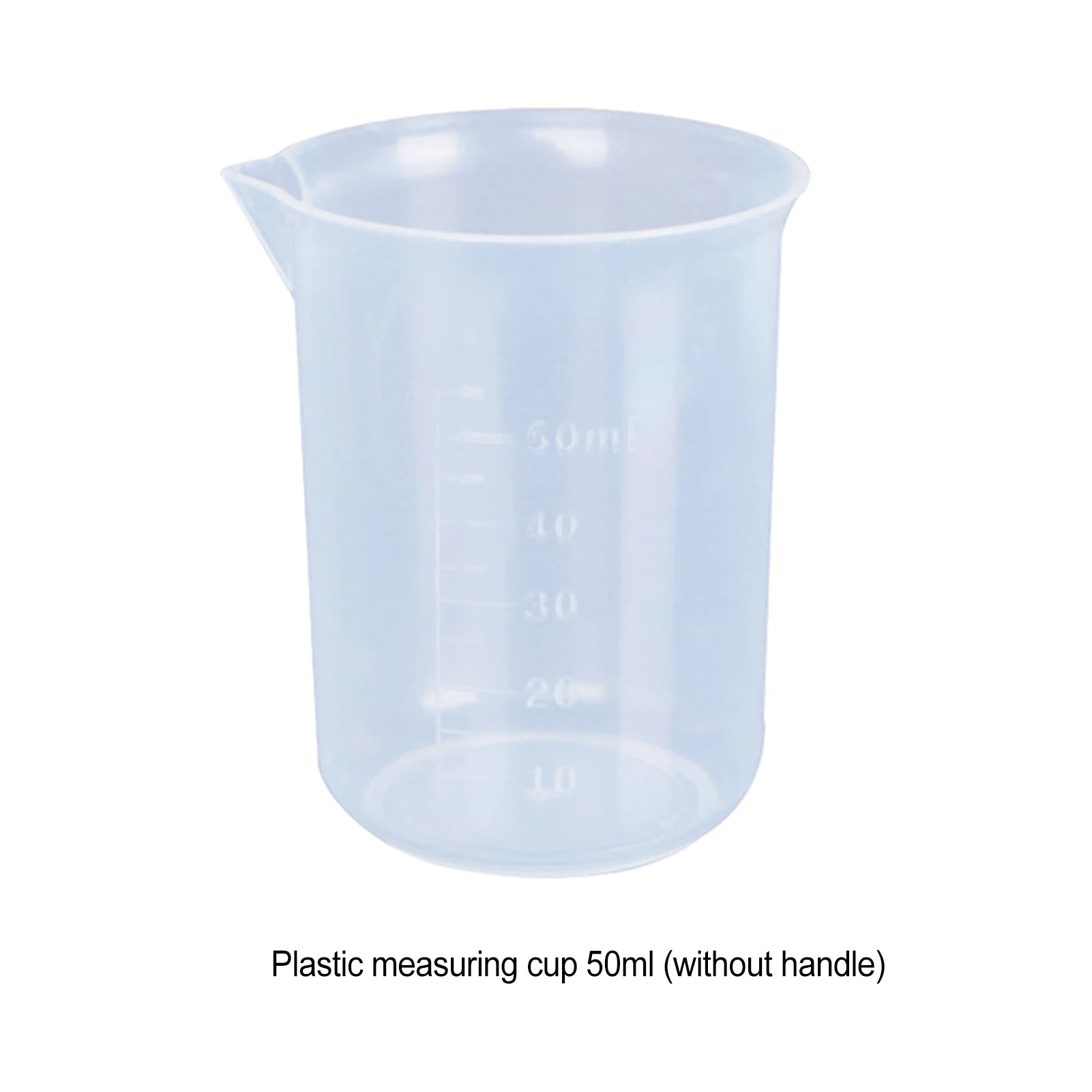 20pack/lot Compact And Precise Transparent Measuring Jugs For Any Mixing Task Lightweight