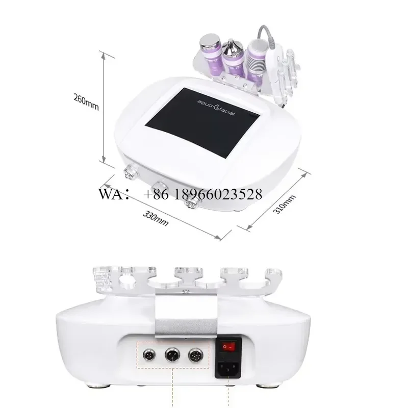 WMWMNU Hot Sale Professional Portable Ultrasonic Scrubber Vibration Dermabrasion Facial Care Beauty Device