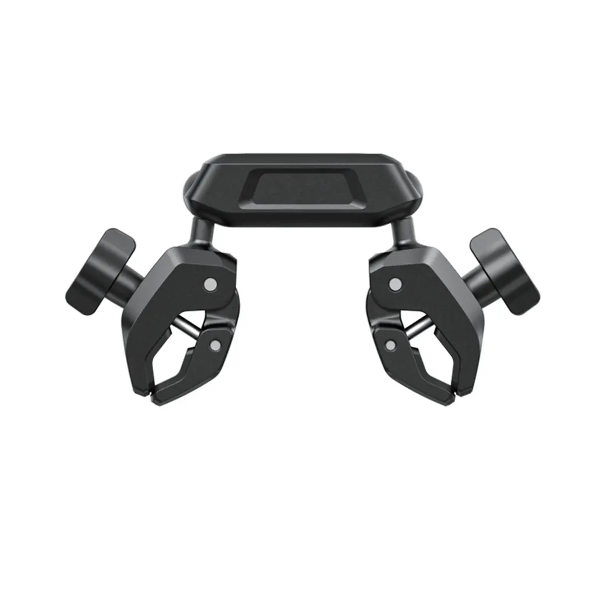 DT327 STOCK-For Motorcycle Dual-Head Heavy-Duty Clamp Double Metal Super Clamp Arm Clip Provides Strong Stabilization