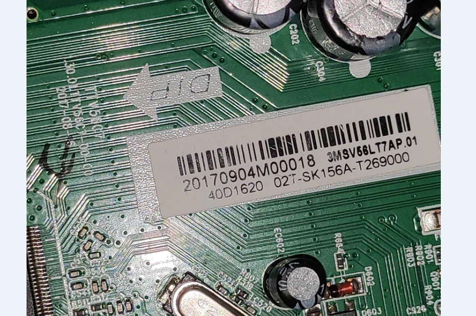 شحن مجاني! 3MSV56EOMTA V8-MSV56AP-F30V030 40D1620 02T-SK156A-T269000 ثلاثة في واحد اللوحة الأم التلفزيون اختبارها بشكل جيد