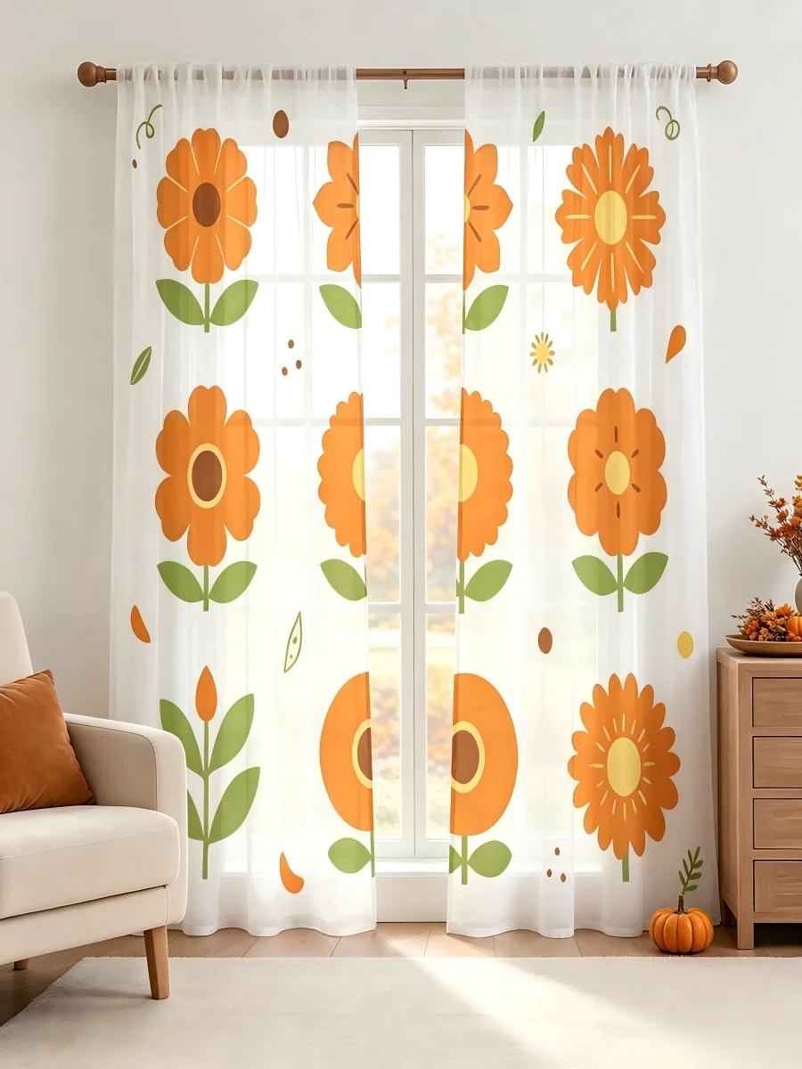 2 rideaux transparents à impre - Curtain Sheer Voile avis et prix
