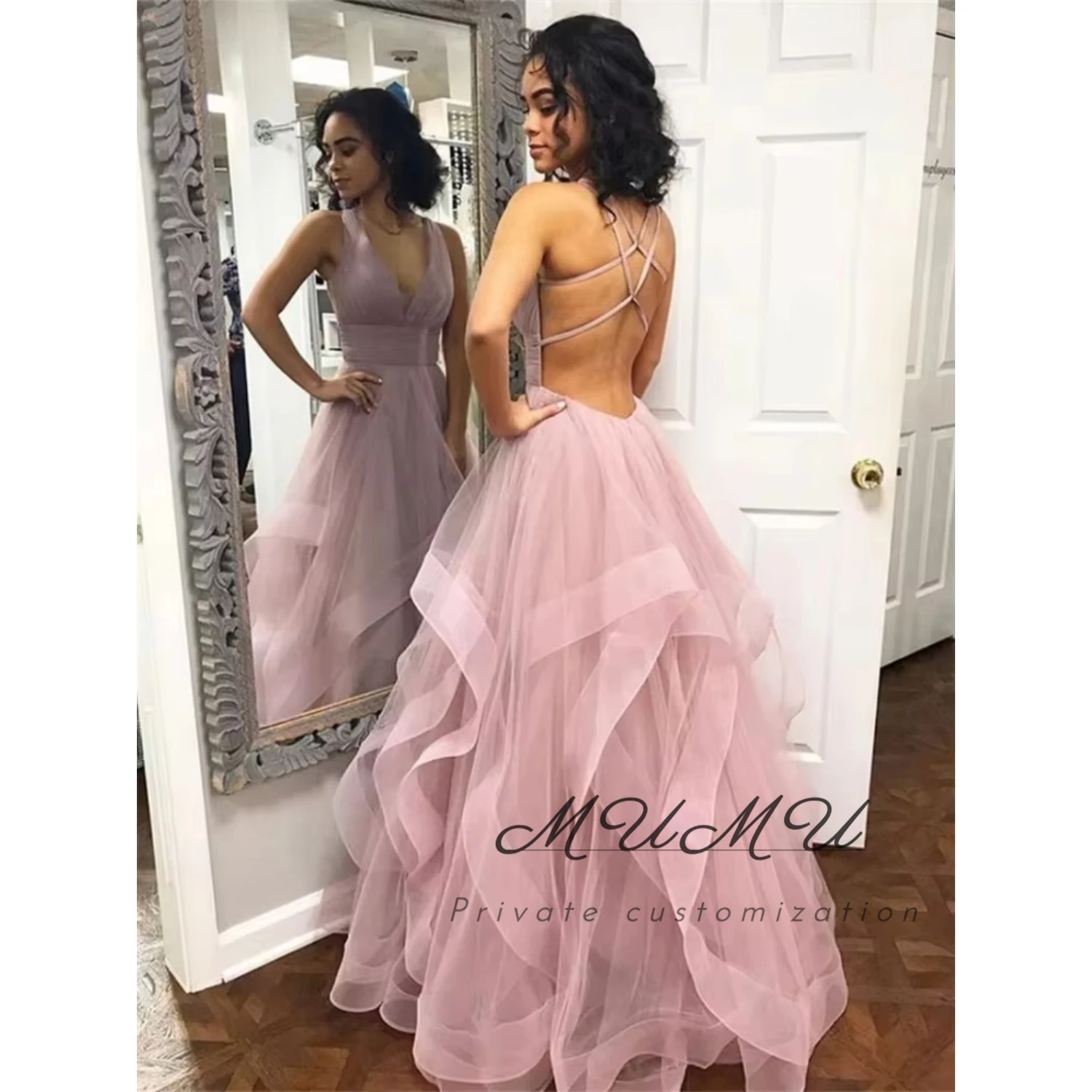 

MuMu Customized فساتين سهرة Elegant Party Dresses 2025 Women Evening Dress Платье Вечернее beautiful prom dress Cocktail Dresses