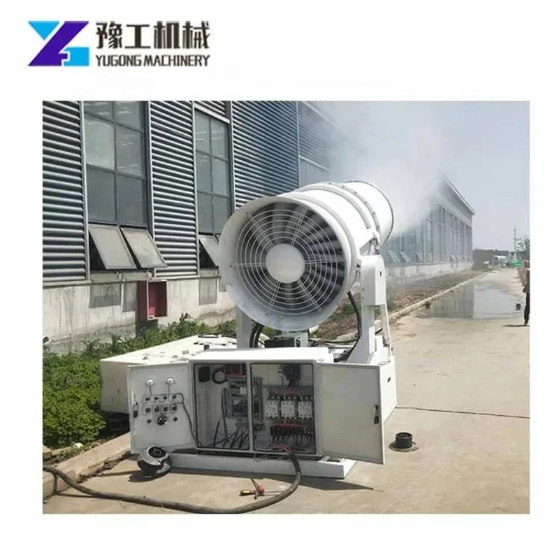 Truck Loading Dust Suppressor Sprayer Mist Fog Cannon Cooling Mist Machines Mist Dust Control Water Sprayer Fog Machines