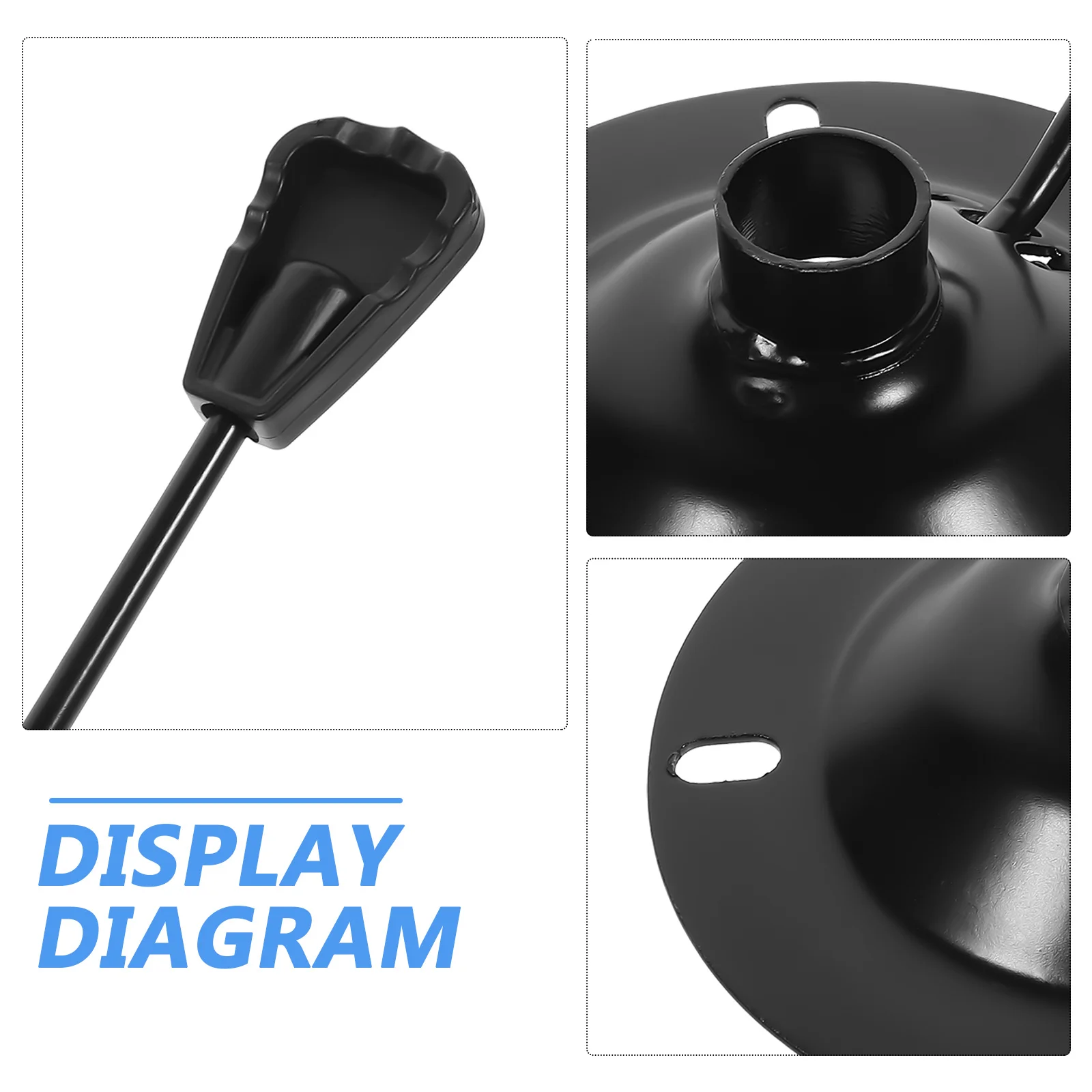 

Barber Chair Base Iron Tilt Control Mechanism Replacement Part for Beauty Salon Office Chair Swivel Seat Mechanism