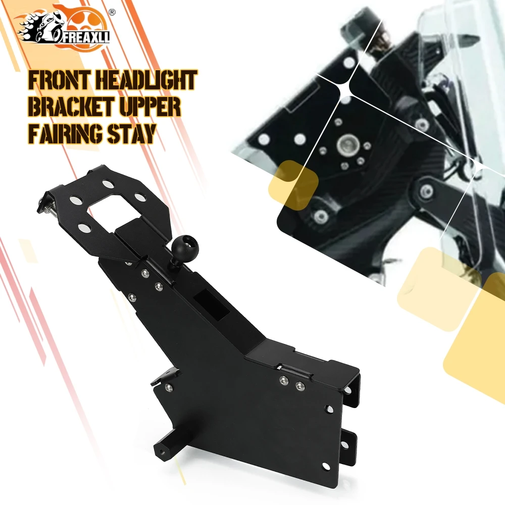 

Кронштейн передней фары для KOVE 450 Rally 2022 2023 2024, держатель головного света мотоцикла, верхний обтекатель, детали индикаторов