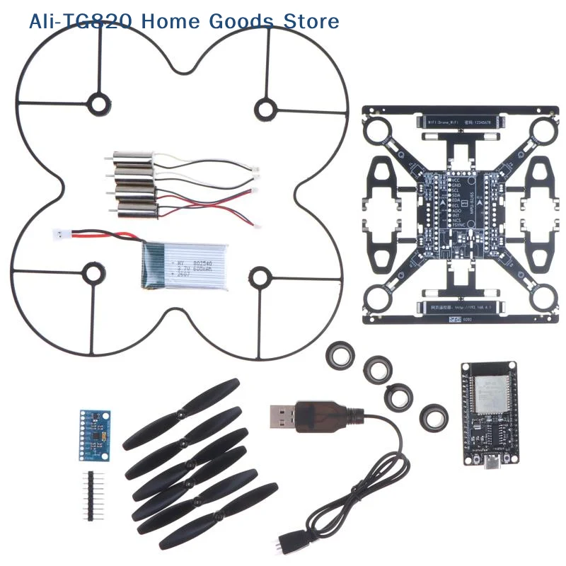 E1 ESP32 Open‑Source Mini Dron - Drone Kit Octocopter review and price