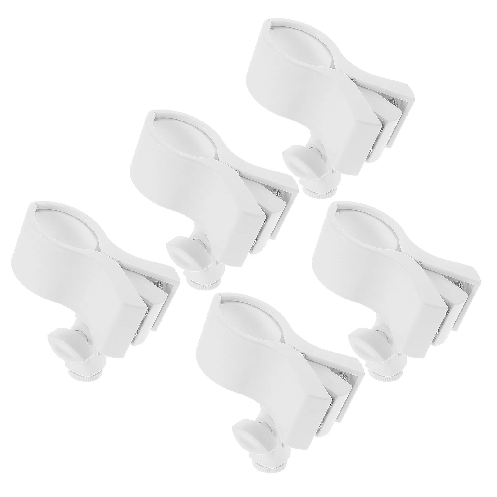 

5Pcs Microphone Clip Universal Holder Strong Spring Clamp Design Compatible with Most Mics Portable Lightweight for Home Studio