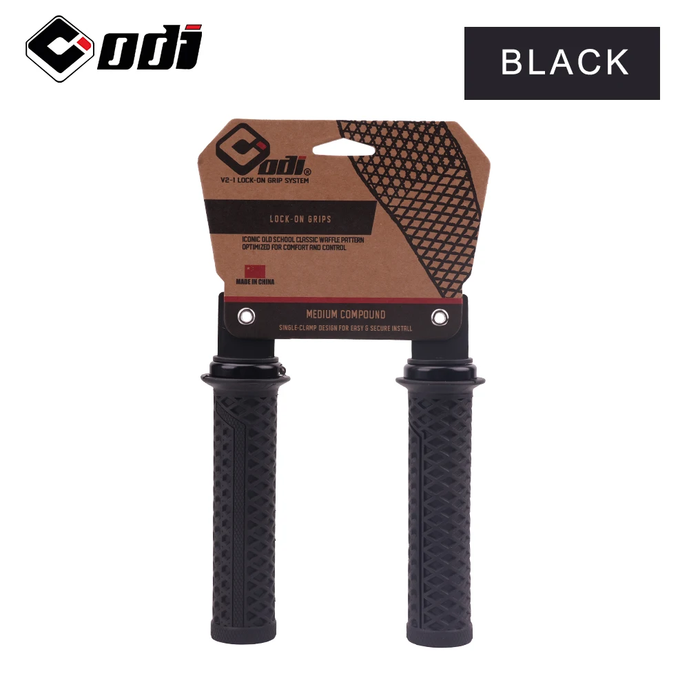 1 Paar ODI Lock-on Silikon-Mountainbike-Griffe, stoßdämpfend, rutschfest, bequem, Lenkerabdeckungen für MTB/Fahrradteile