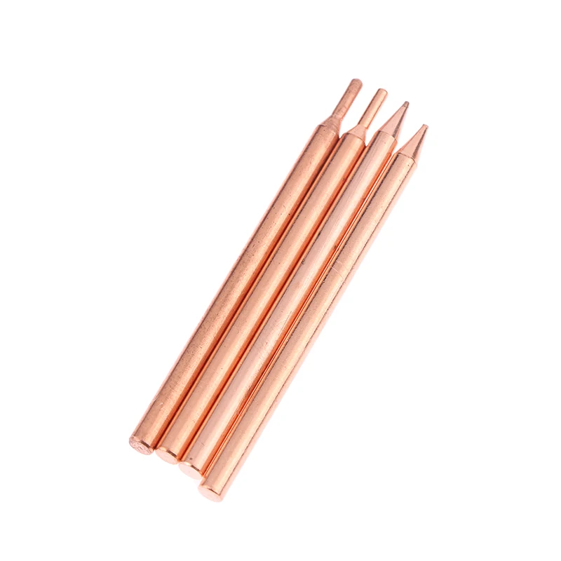 DIY Spot Welding Pen Handheld Pulse Welding Pure Copper Cable Alumina Brazing Needle For Spot Welder Machine 18650 26650 Battery